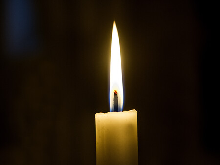 Billede af stearinlys