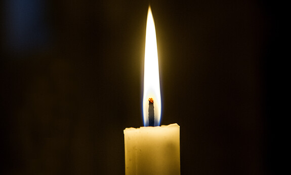 Billede af stearinlys